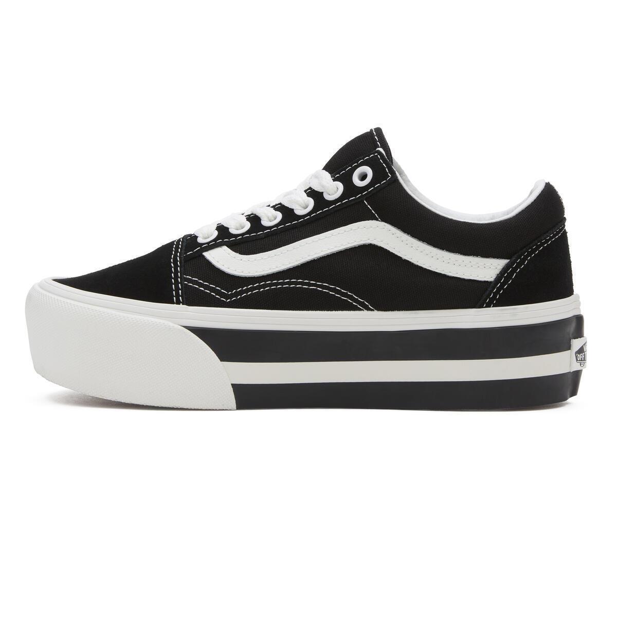 Vans Old Skool Stackform Siyah Kadın Günlük Spor Ayakkabı