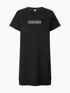 Calvin Klein S/S NIGHTSHIRT Kadın Siyah Elbise