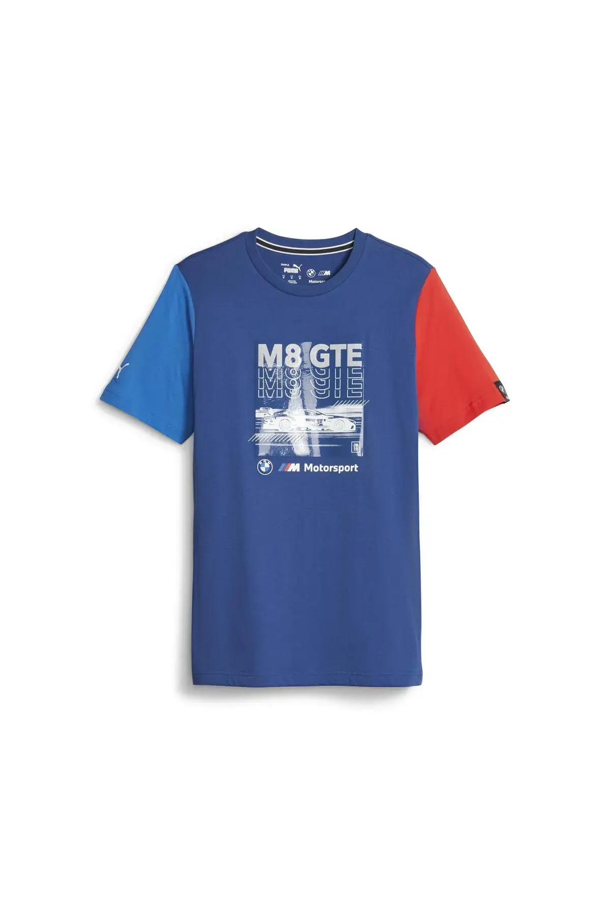 Puma BMW MMS Car Graphic Tee Mavi Erkek T-Shirt