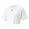 Puma DARE TO Cropped Relaxed Tee Beyaz Kadın T-Shirt