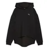 Puma Q4 STUDIO TEXTURED HOODY Siyah Kadın Hoodie
