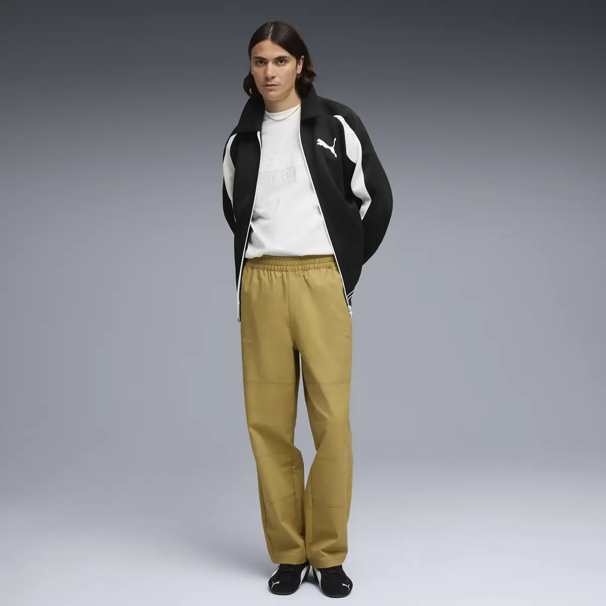 Puma PL Lifestyle Tee Beyaz Erkek T-Shirt