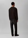 Calvin Klein LS EU 350TERRY Siyah Erkek Sweatshirt