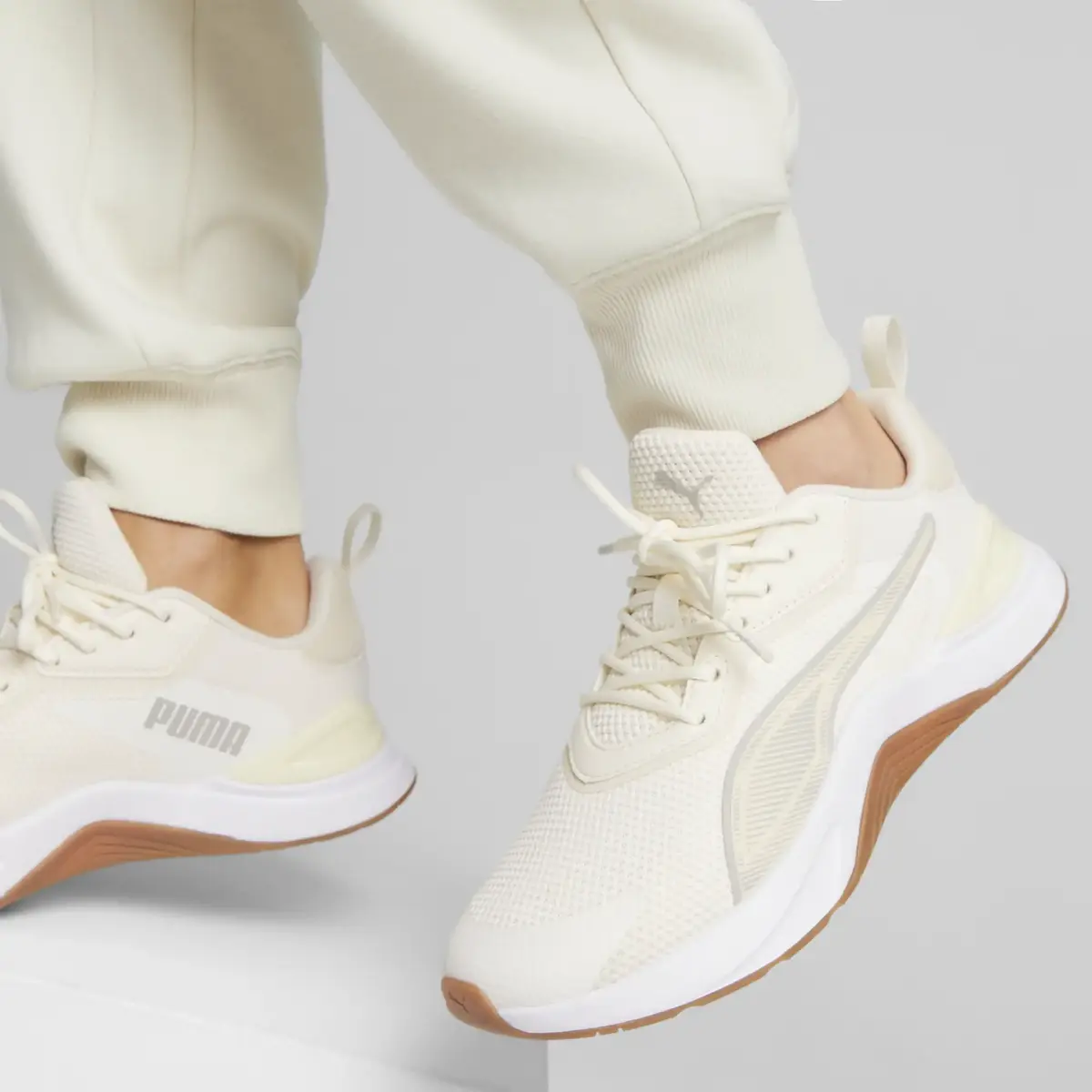 Puma Infusion Premium Wn s Krem Kadın Spor Ayakkabı & Sneaker
