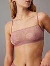 Calvin Klein UNLINED BRALETTE, VLZ Kadın Pembe Bralet