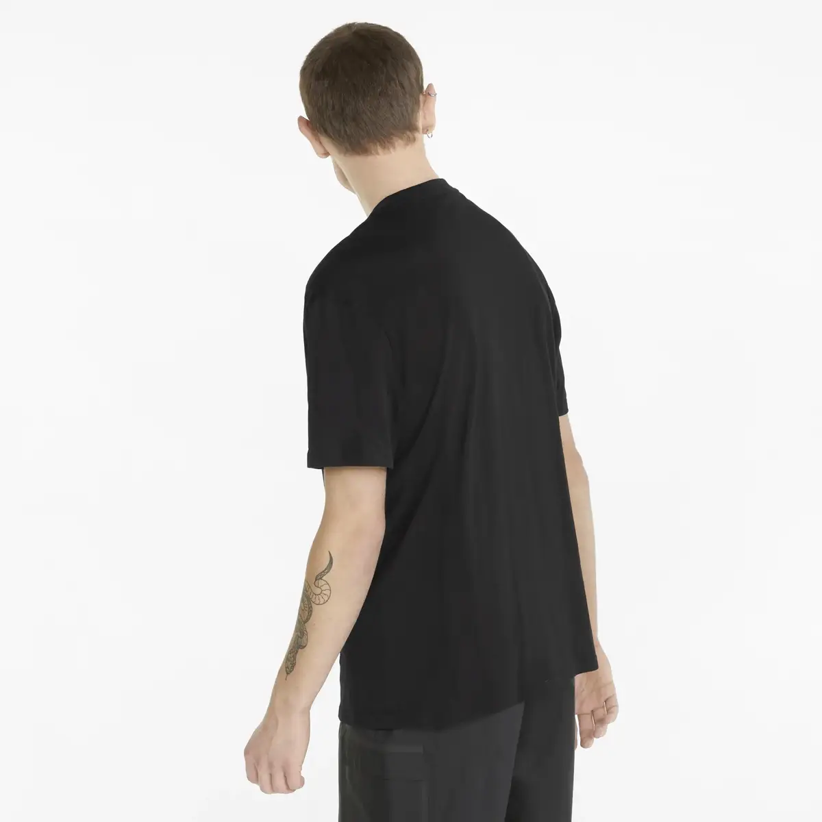 Puma RAD/CAL Graphic Tee Siyah Erkek T-Shirt & Polo