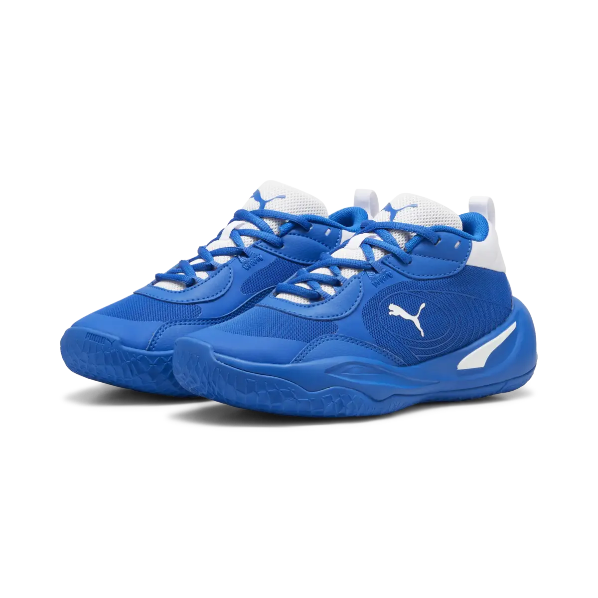 Puma Playmaker Pro JR Mavi Erkek Çocuk Basketbol Ayakkabısı