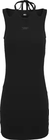 Tommy Hilfiger TJW TIE DETAIL GMD S, BDS Siyah Kadın Elbise-Etek