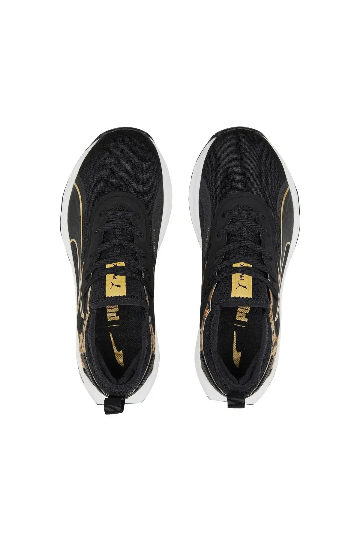 Puma PWR XX Nitro Safari Glam Siyah Kadın Koşu Ayakkabısı