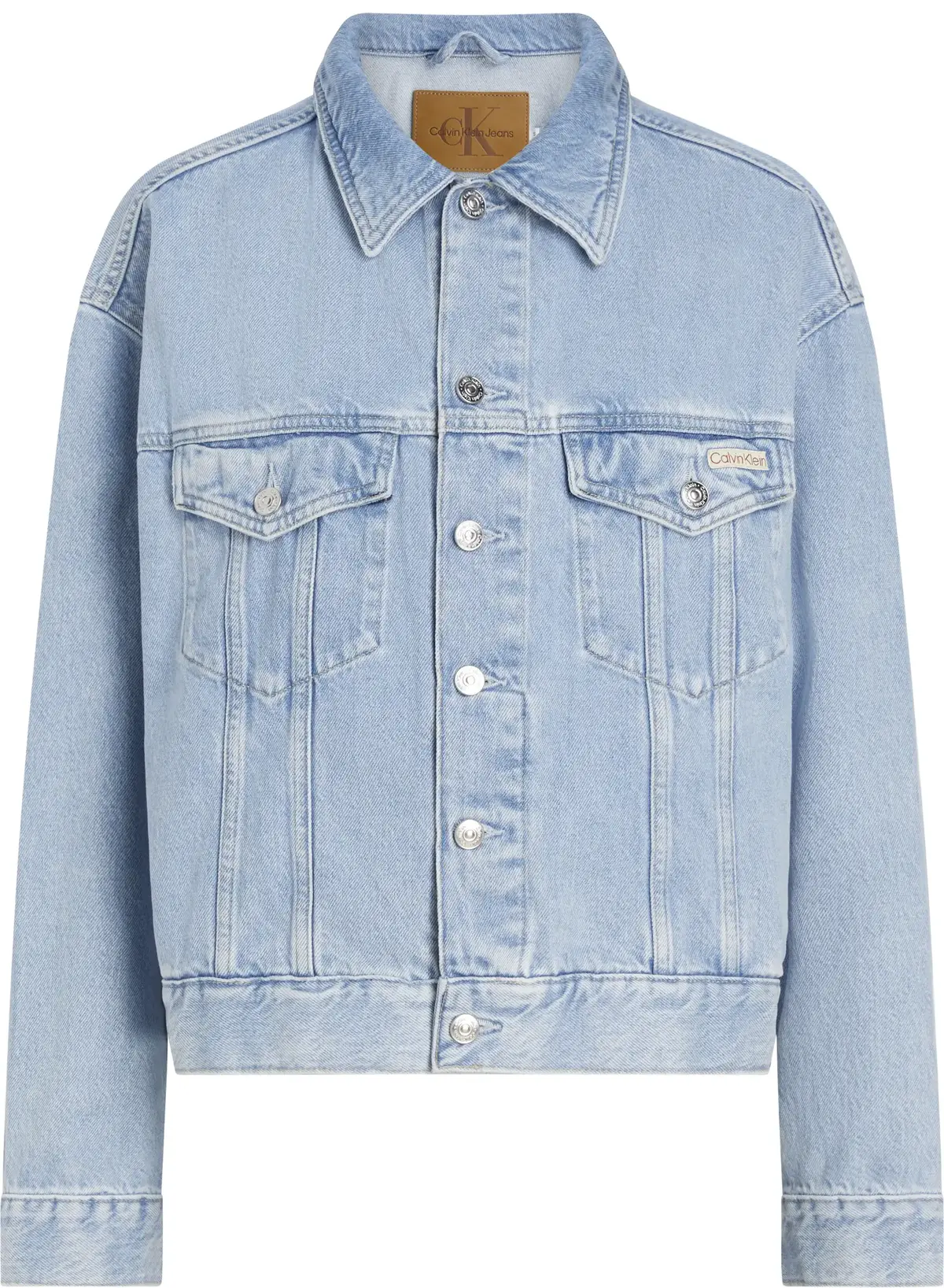 Calvin Klein Denim Kadın Ceket & Fermuarlı Üst