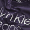 Calvin Klein HERO MAXI LOGO LS T- Erkek Mor T-Shirt