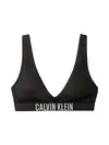 Calvin Klein SCOOP BRALETTE Siyah Bralet Bikini Üst