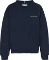 Tommy Hilfiger MINI CORP C-NECK SWE, C1G Lacivert Erkek Sweatshirt