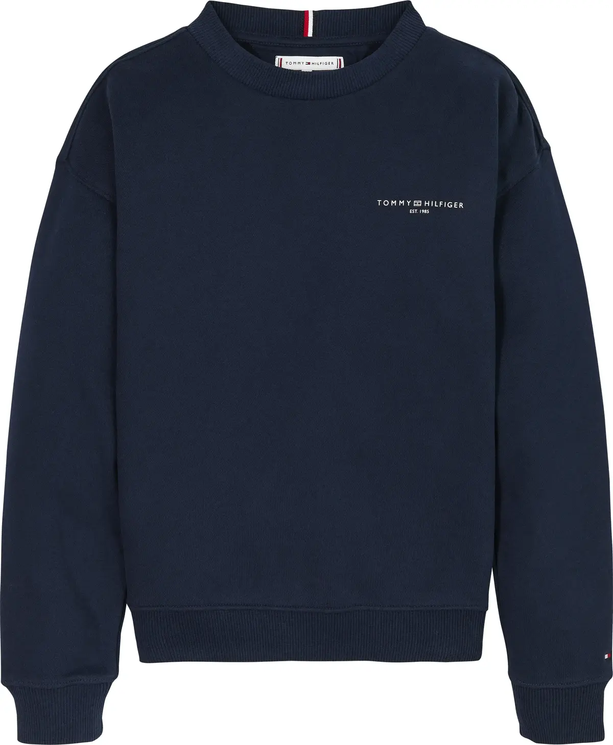 Tommy Hilfiger MINI CORP C-NECK SWE, C1G Lacivert Erkek Sweatshirt