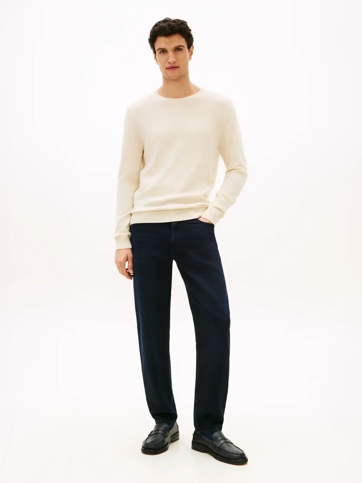 Tommy Hilfiger TAPERED HARLEM RGD W, 1BR Siyah Erkek Kot Pantolon