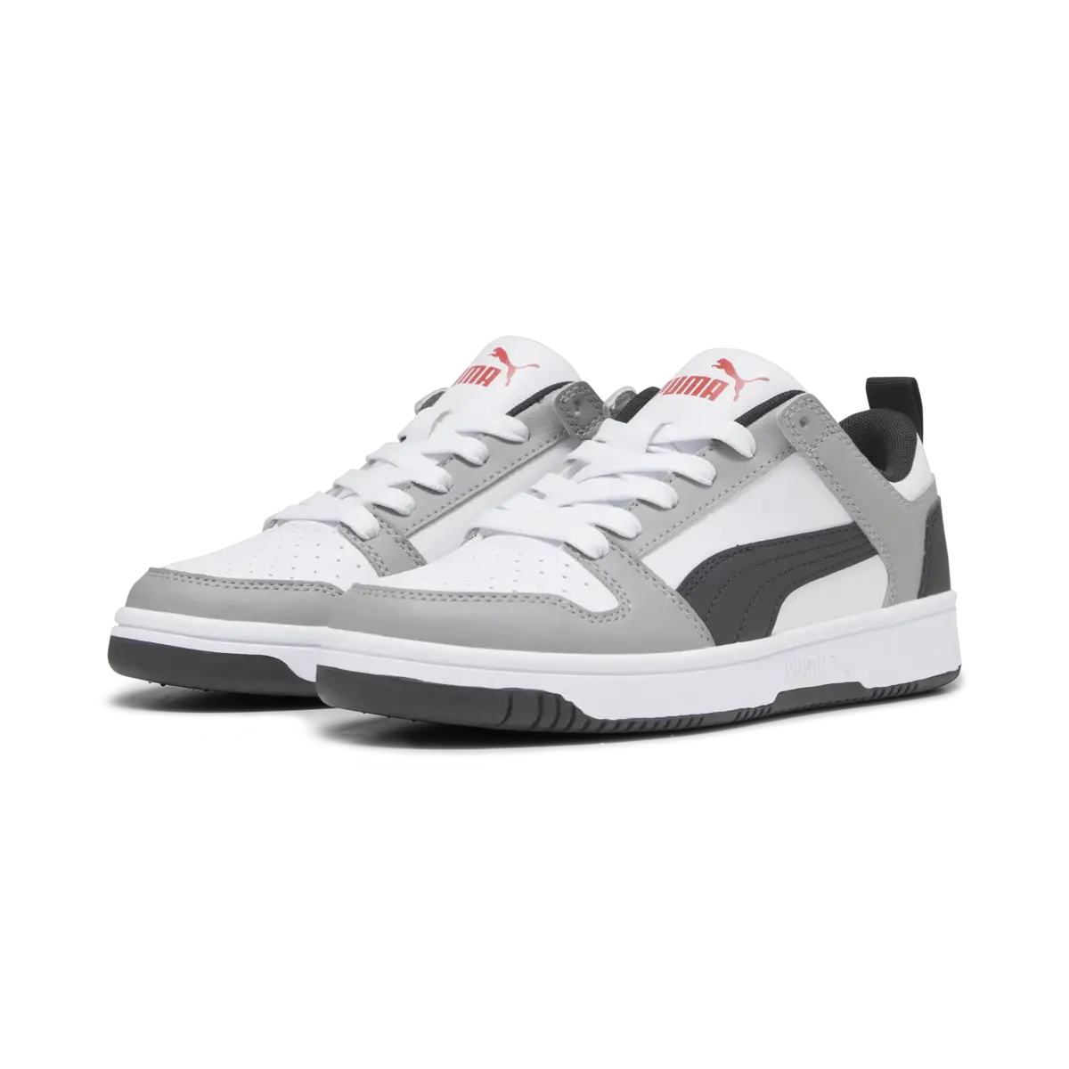 Puma Rebound Layup Lo SL Jr Beyaz Erkek Çocuk Spor Ayakkabı