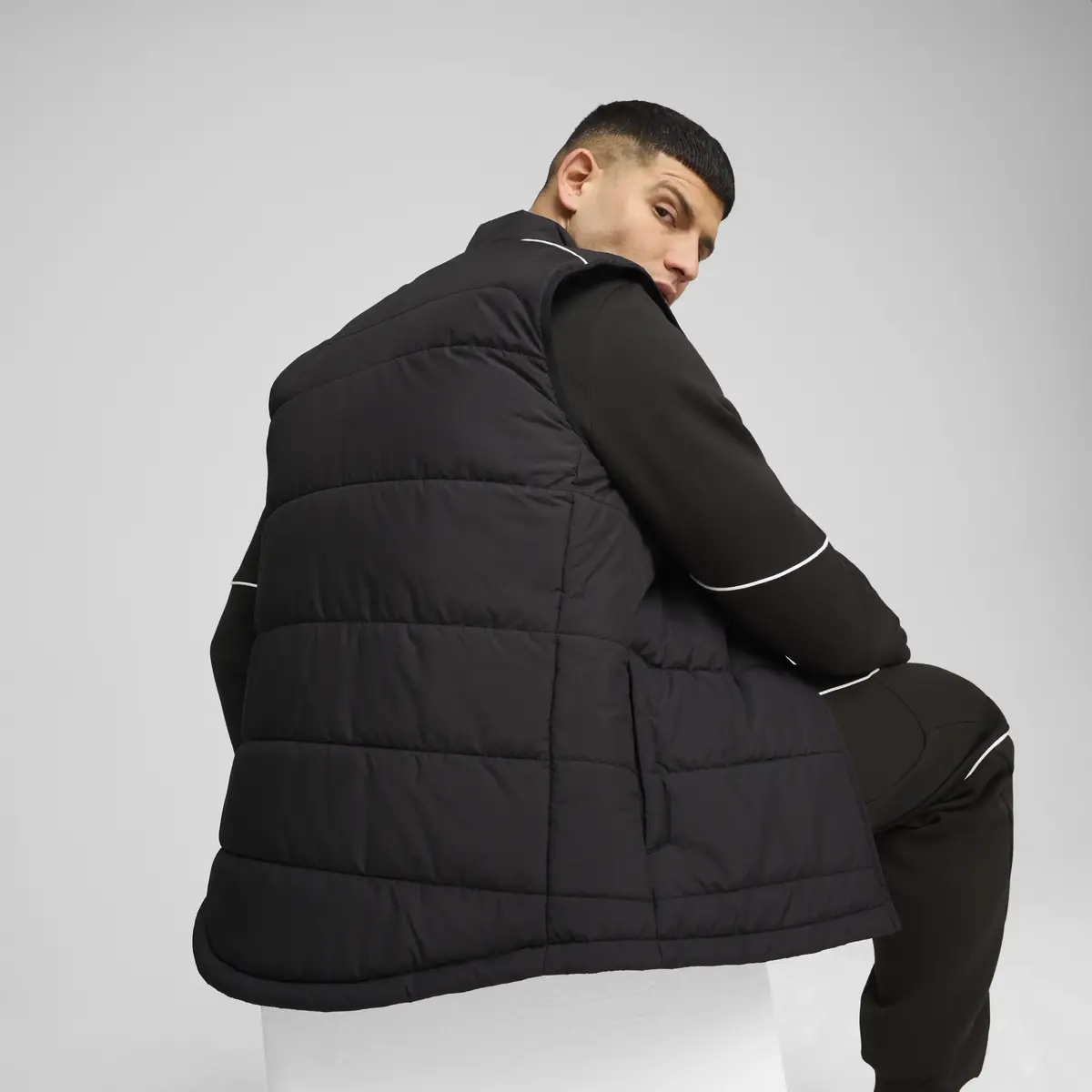 Puma BMW MMS MT7+ PADDED VEST Siyah Erkek Yelek