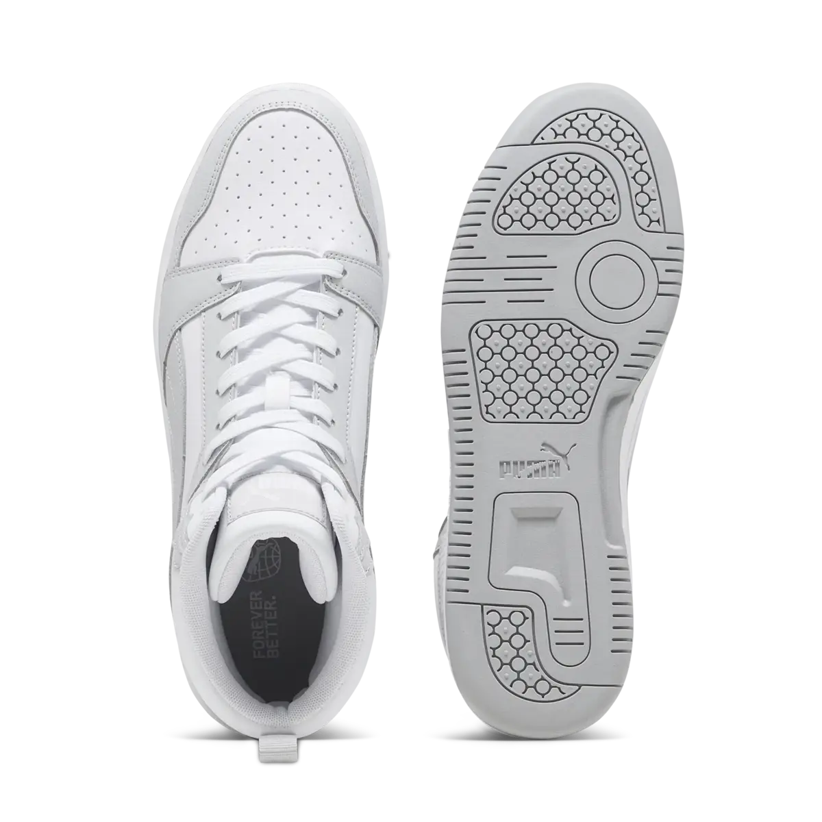 Puma Rebound v6 Beyaz Erkek Spor Ayakkabı