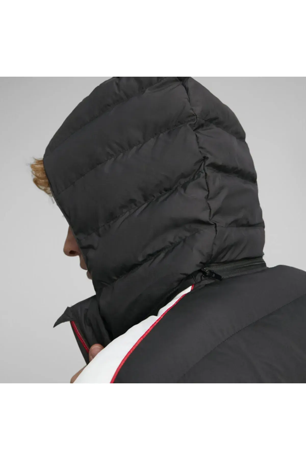Puma Ferrari Race Mt7 Ecolite Down Jacket Siyah Erkek Şişme Mont