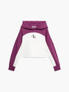 Calvin Klein COLOUR BLOCK HOODIE Kadın Krem Hoodie