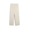 PUMA HER High-Waist Straight Pant Bej Kadın Eşofman Altı
