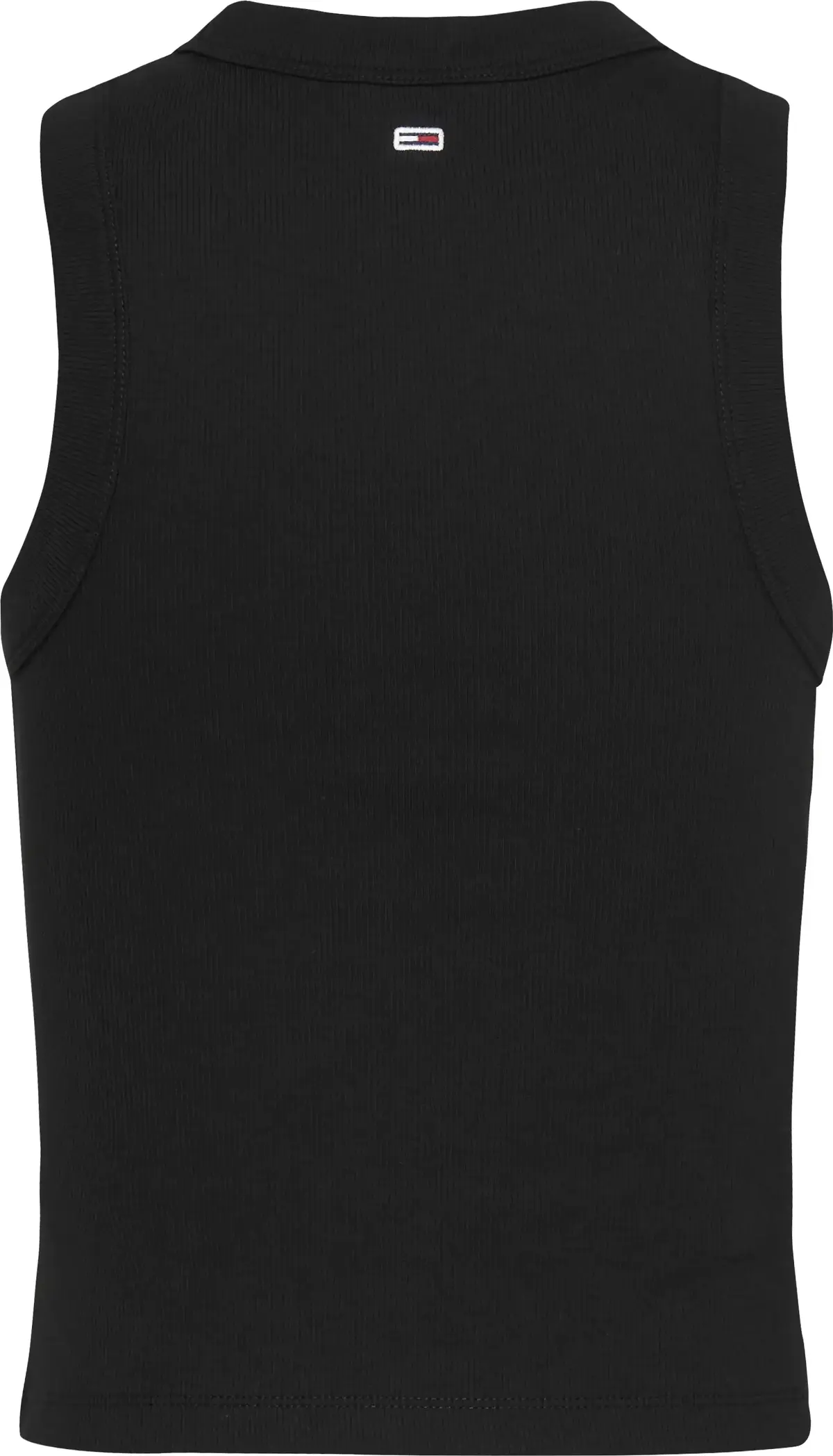 Tommy Hilfiger TJW SLIM SH TJ BUBBL, BDS Siyah Kadın T-Shirt & Polo