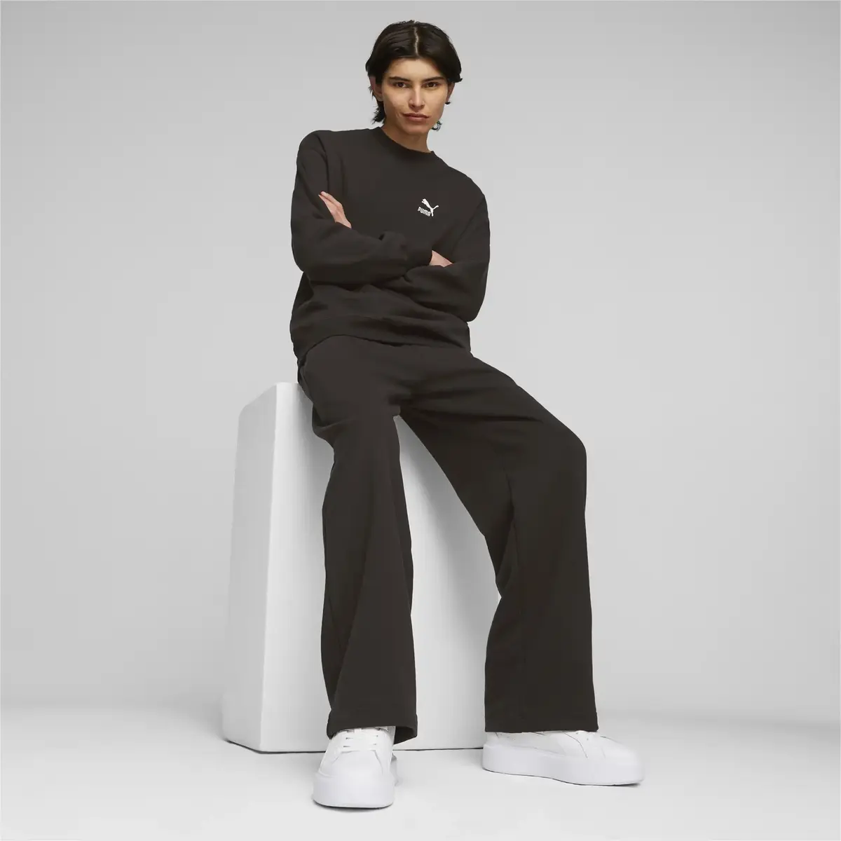 Puma BETTER CLASSICS Sweatpants Siyah Erkek Eşofman Altı