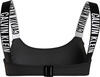 Calvin Klein BRALETTE-UW Kadın Siyah Bikini Üstü
