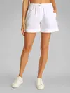 Calvin Klein SUMMER POPLIN BOXER Beyaz Kadın Şort