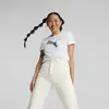 Puma Power Safari Tee Beyaz Kadın T-Shirt & Polo