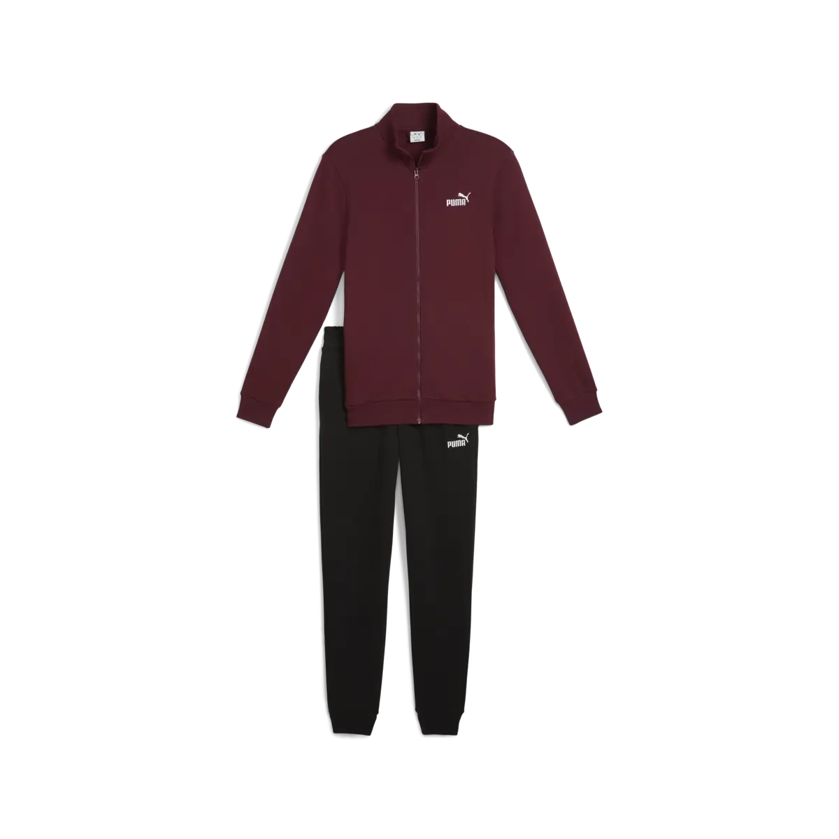 PUMA Knitted Suit Bordo Erkek Eşofman Takımı