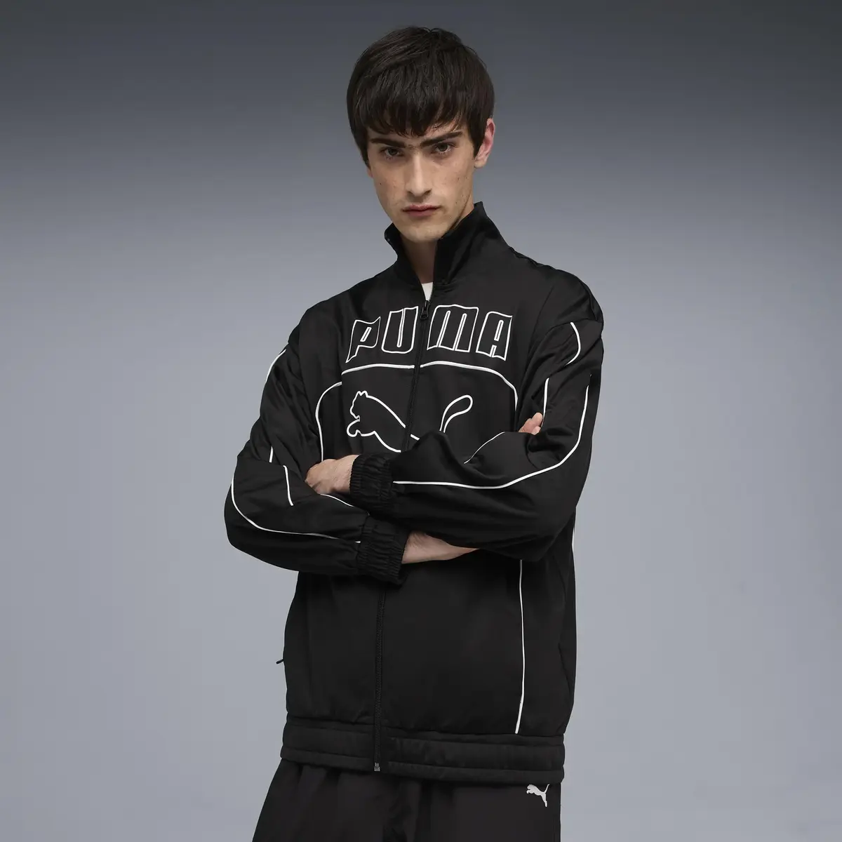 Puma FUTURE.PUMA.ARCHIVE Jacket Siyah Erkek Ceket
