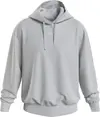 Calvin Klein STACKED LOGO HOODIE Erkek Gri Hoodie