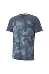 Puma Run Aop Graphıc Ss Tee M Lacivert Erkek Koşu Ve Performans T-Shirt