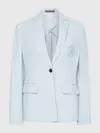 Tommy Hilfiger PUNTO MILANO EMBRO S Kadın Mavi Blazer