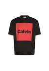 Calvin Klein SS 16S IO CALVIN BOX Siyah Erkek Tişört