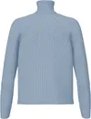 Calvin Klein MONOGRAM EMBROIDERY Kadın Mavi Kazak