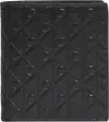 Calvin Klein EMBOSSED EMBLEM N/S SLIM BILLFOL Erkek Siyah Cüzdan