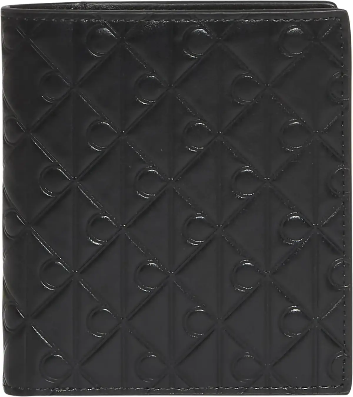 Calvin Klein EMBOSSED EMBLEM N/S SLIM BILLFOL Erkek Siyah Cüzdan