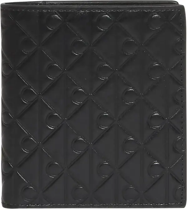 Calvin Klein EMBOSSED EMBLEM N/S SLIM BILLFOL Erkek Siyah Cüzdan