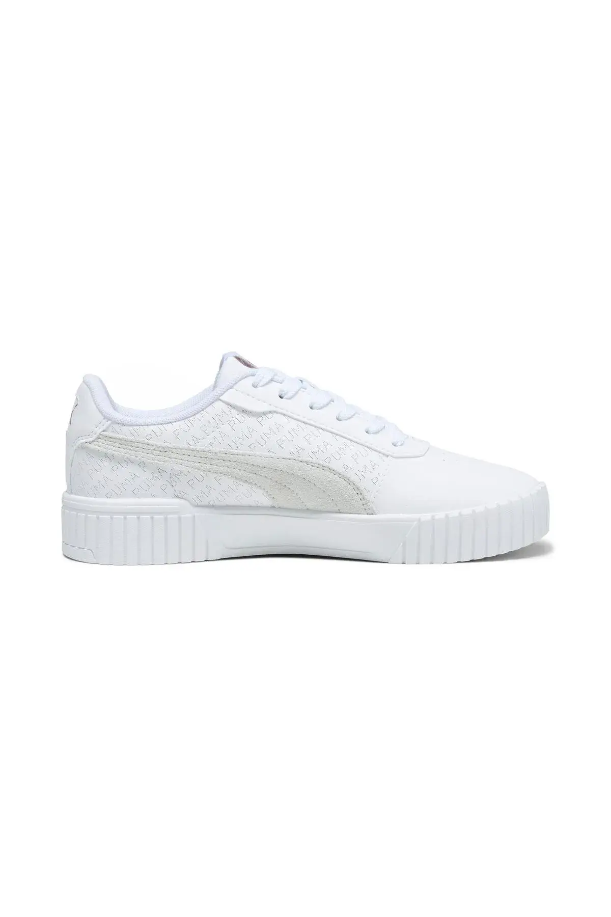 Puma Carina 2.0 Logobsession Beyaz Kadın Günlük Spor Ayakkabı