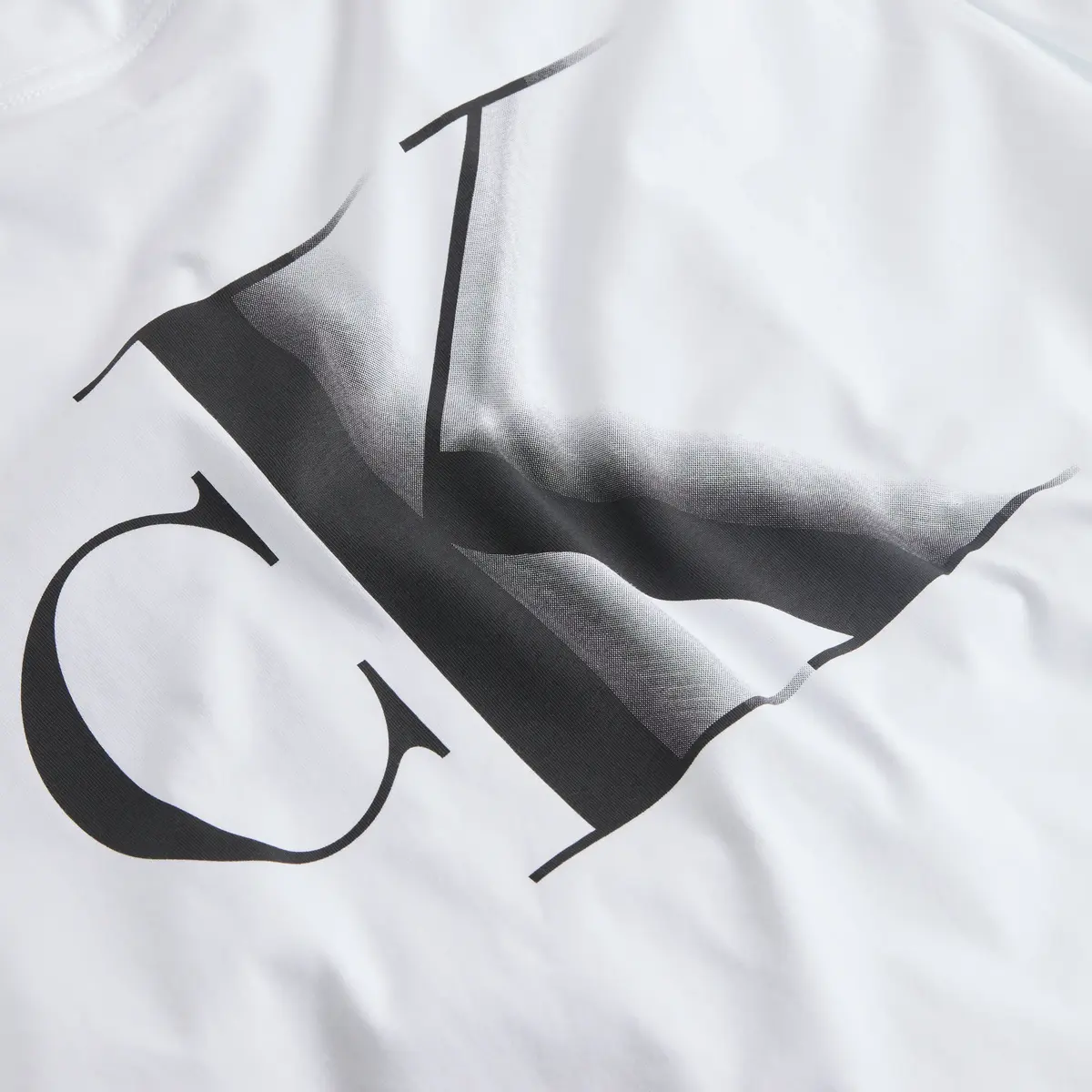 Calvin Klein Beyaz Erkek T-Shirt & Polo