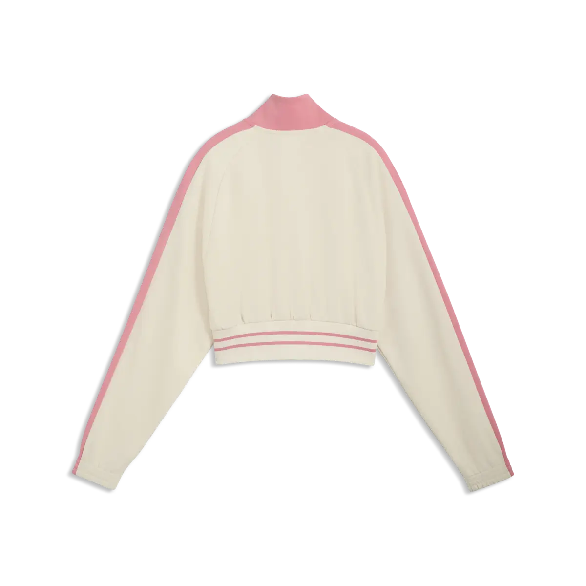 Puma T7 Pique Cropped Jacket Pembe Kadın Crop Ceket