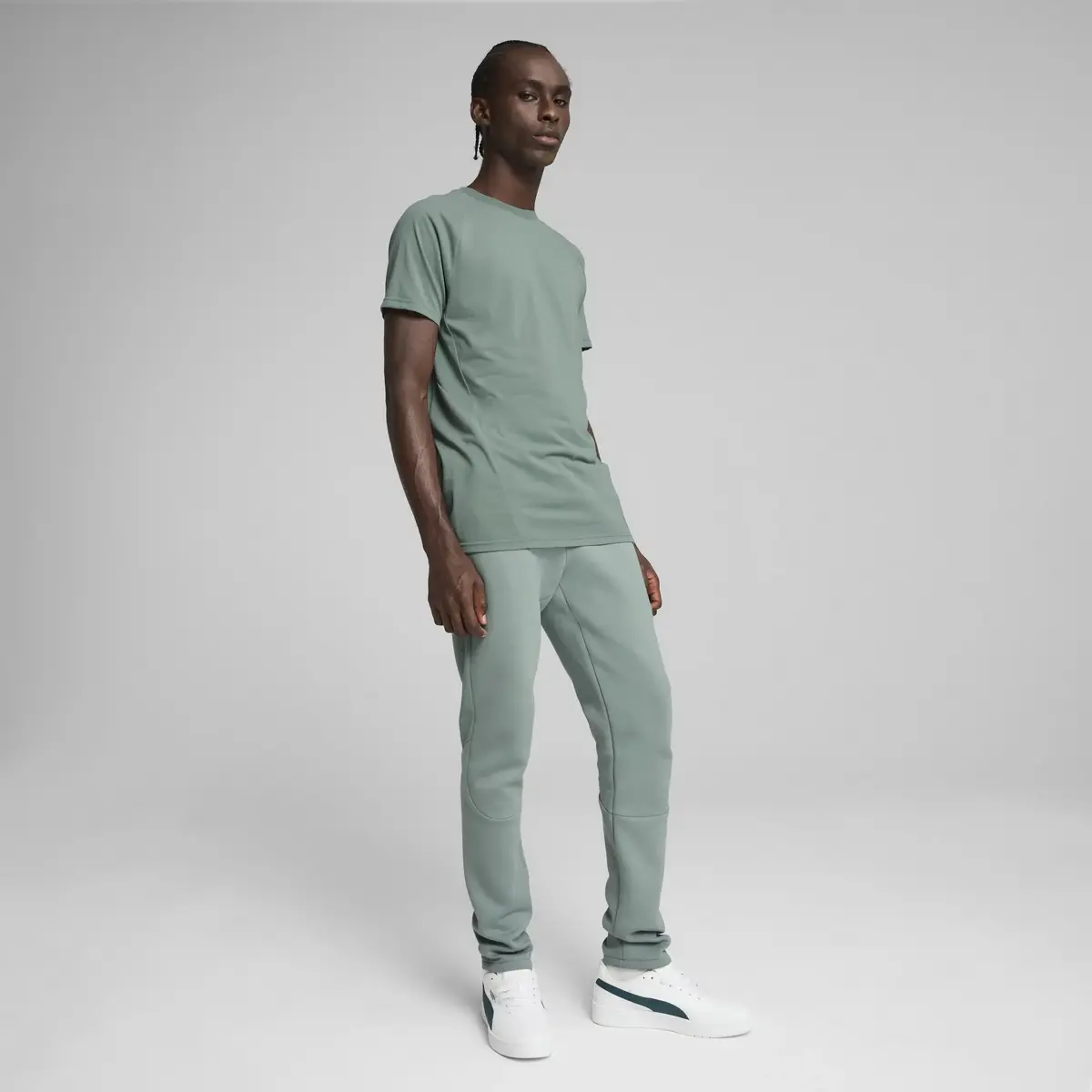 PUMA EVOSTRIPE Tee Yeşil Erkek T-Shirt