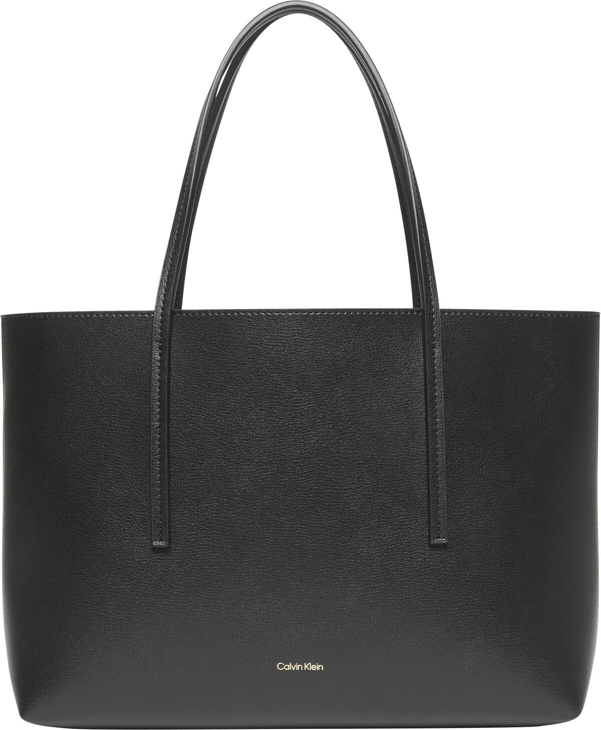 Calvin Klein FOIL LOGO SMALL TOTE Siyah Kadın El Çantası Calvin Klein FOIL LOGO SMALL TOTE Siyah Kadın El Çantası