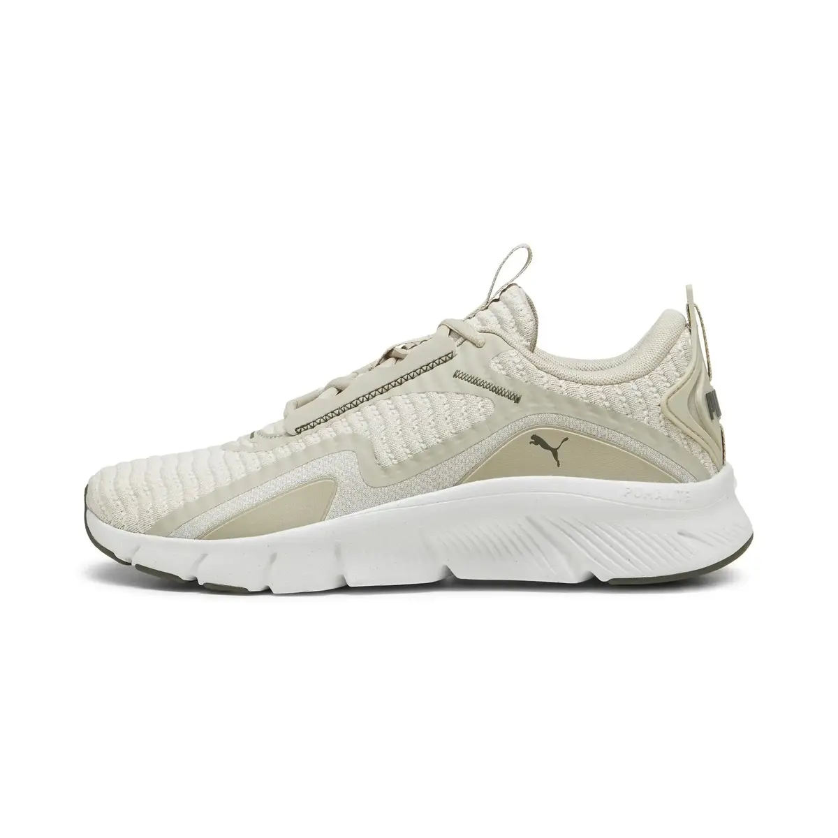 Puma FlexFocus Lite Better Knit Bej Erkek Yürüyüş ve Koşu Ayakkabısı