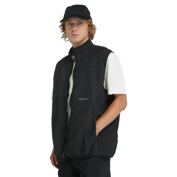 Timberland POLARTEC ULTRALIGHT PACKABLE VEST Siyah Erkek Yelek