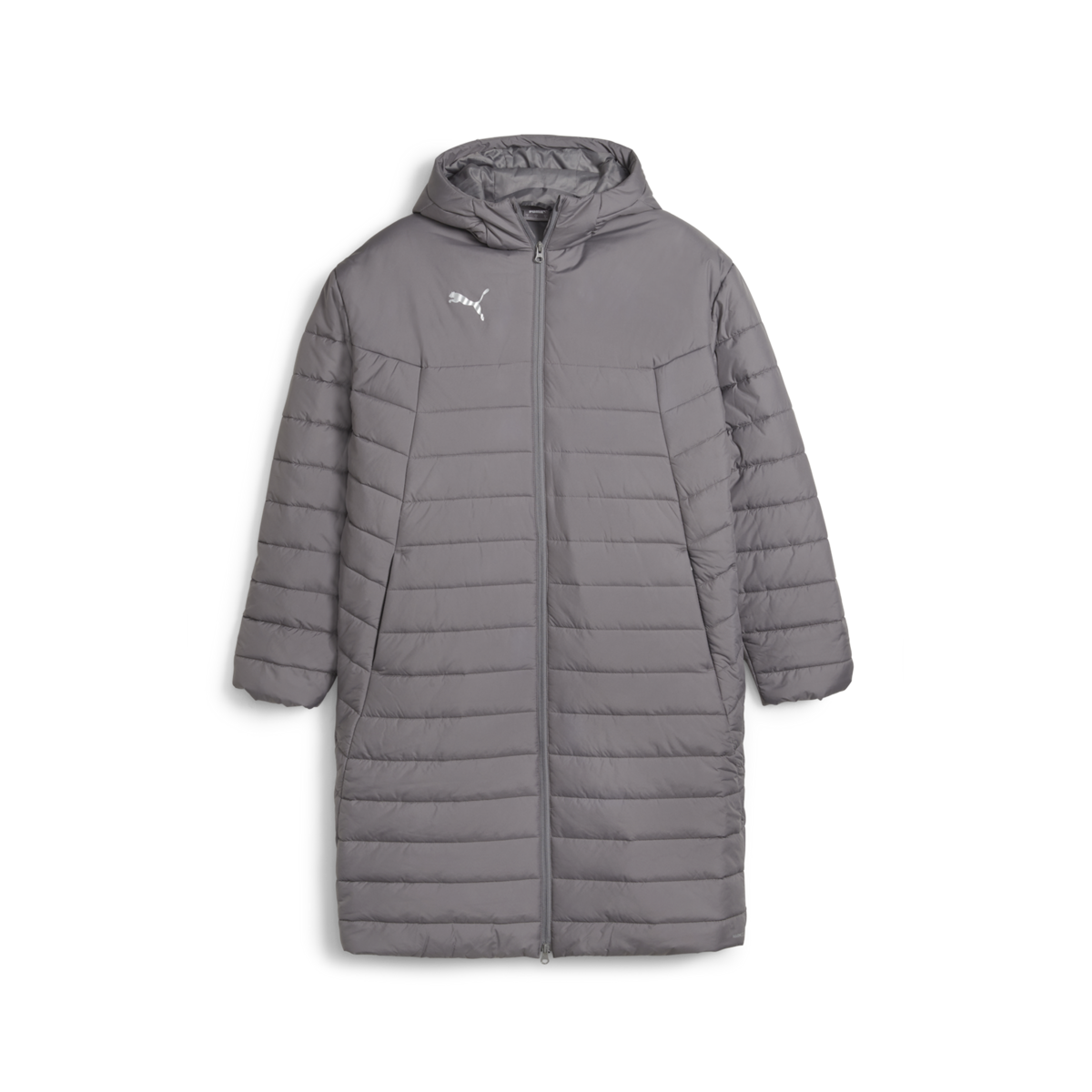 Puma teamFINAL Bench Jacket Gri Erkek Mont