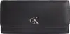 Calvin Klein MINIMAL MONOGRAM LON Kadın Siyah Cüzdan