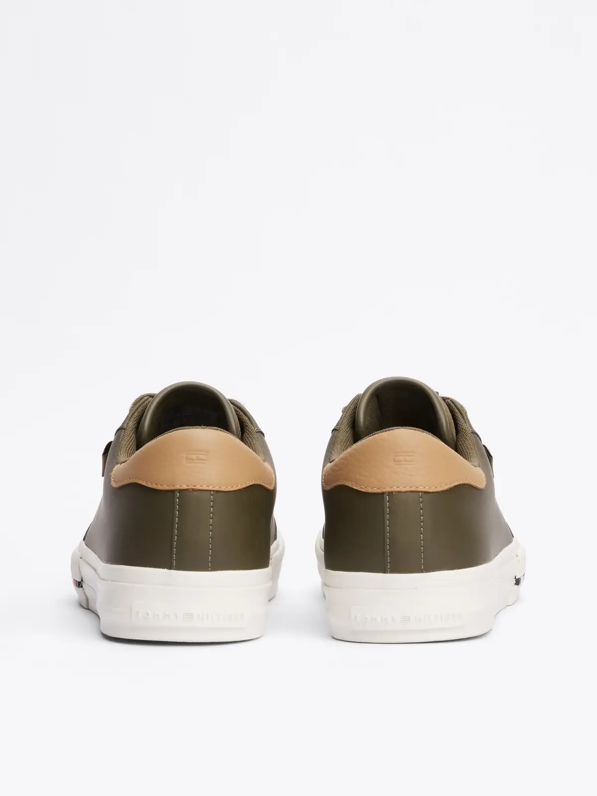 Tommy Hilfiger TH HI VULC STREET LO, RBN Yeşil Erkek Spor Ayakkabı & Sneaker